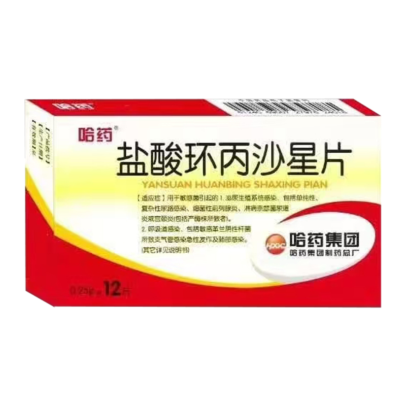 鹽酸環丙沙星片